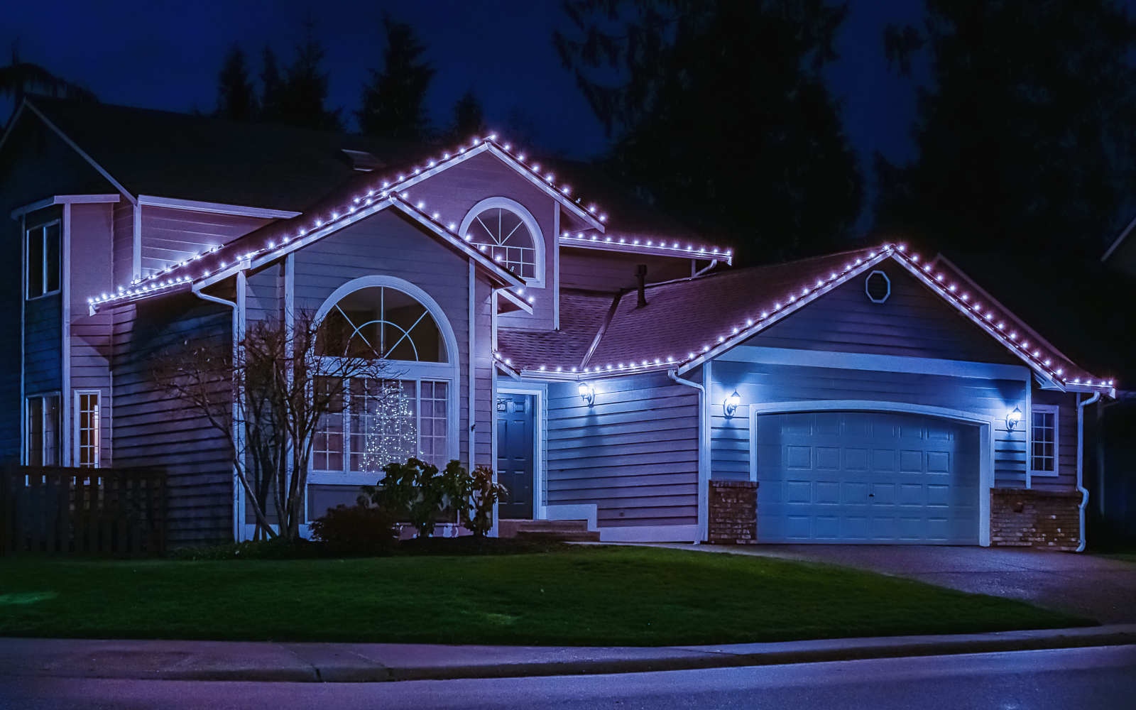 Permanent Lighting and Full Exterior Work